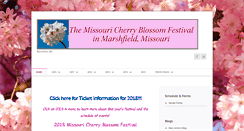 Desktop Screenshot of cherryblossomfest.com